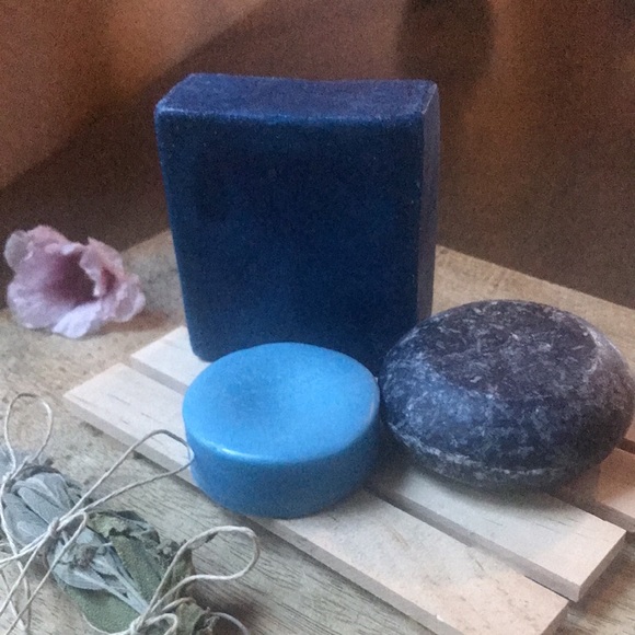Set of 3•Glycerin Soap • Shampoo & Conditioner bar bundle / Mountain Mom Soap Co - Picture 2 of 8